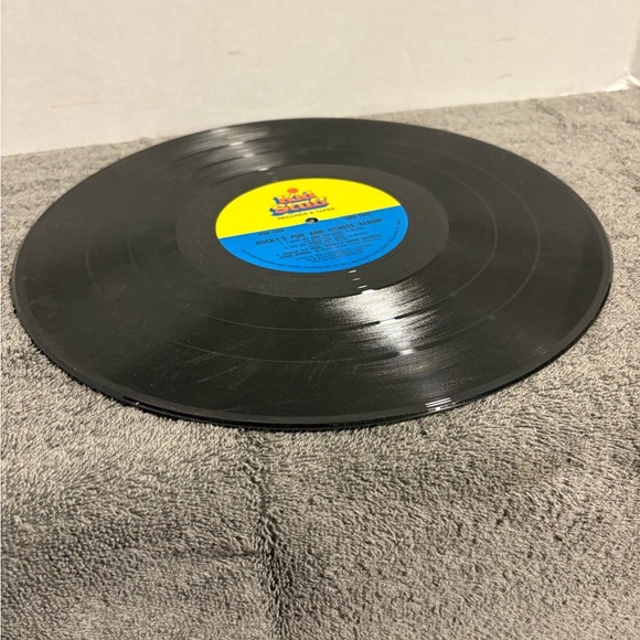 1983 Rocky Fun And Fitness w/ Poster - Kid Stuff LP Vinyl Record - John Braden - Picture 5 of 6